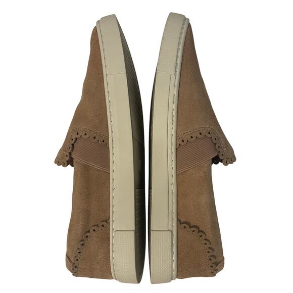 Frye Women’s Ivy Scallop Sneakers Slip On Shoe Pale Blush Size 6.5 M - Picture 3 of 17